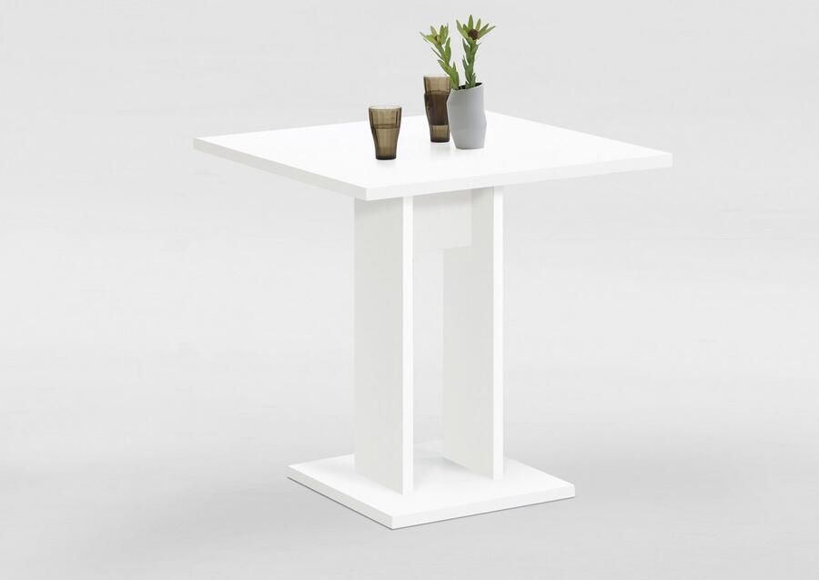 LuxeLivin' Eettafel Brandon 70x70 wit - Foto 7