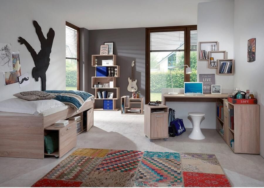 FMD Kajuitbed Carlo 90x200 Bruin - Foto 2