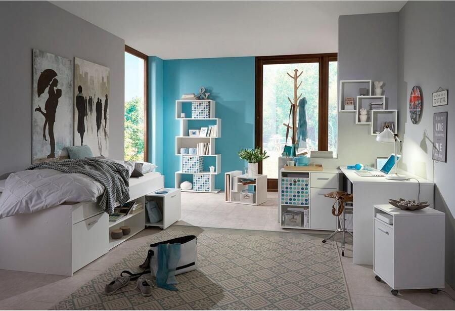 FMD Kajuitbed Carlo 90x200 Wit - Foto 2