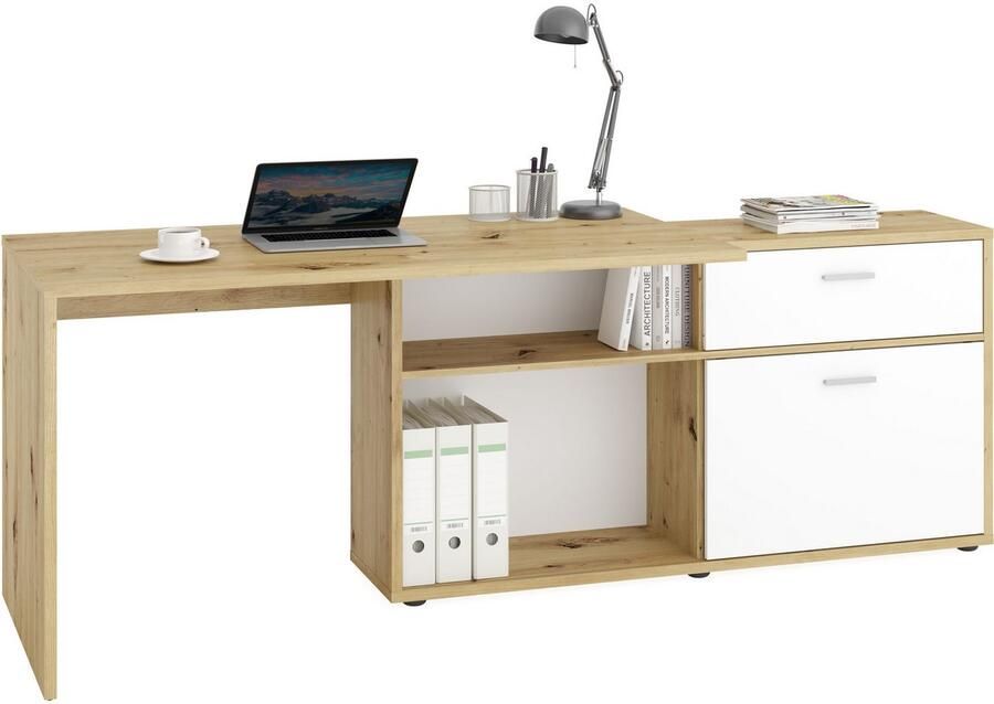 FMD Hoekbureau Diego Hoogglans fronten met rek veel opbergruimte - Foto 5