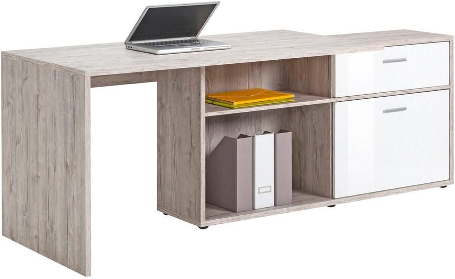 FMD Hoekbureau Diego Hoogglans fronten met rek veel opbergruimte - Foto 10