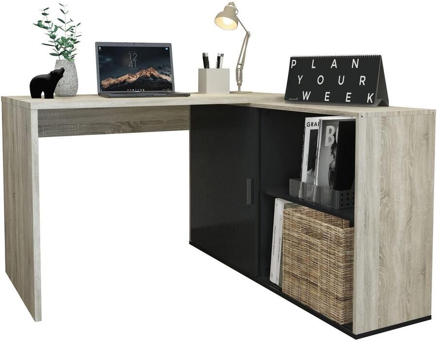 FMD Hoekbureau Valley Breedte 118 cm - Foto 2