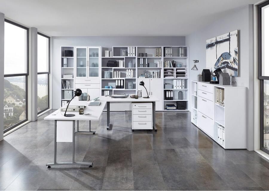 FMD -Ladekast-verrijdbaar-48x49 5x65 5-cm-wit - Foto 8