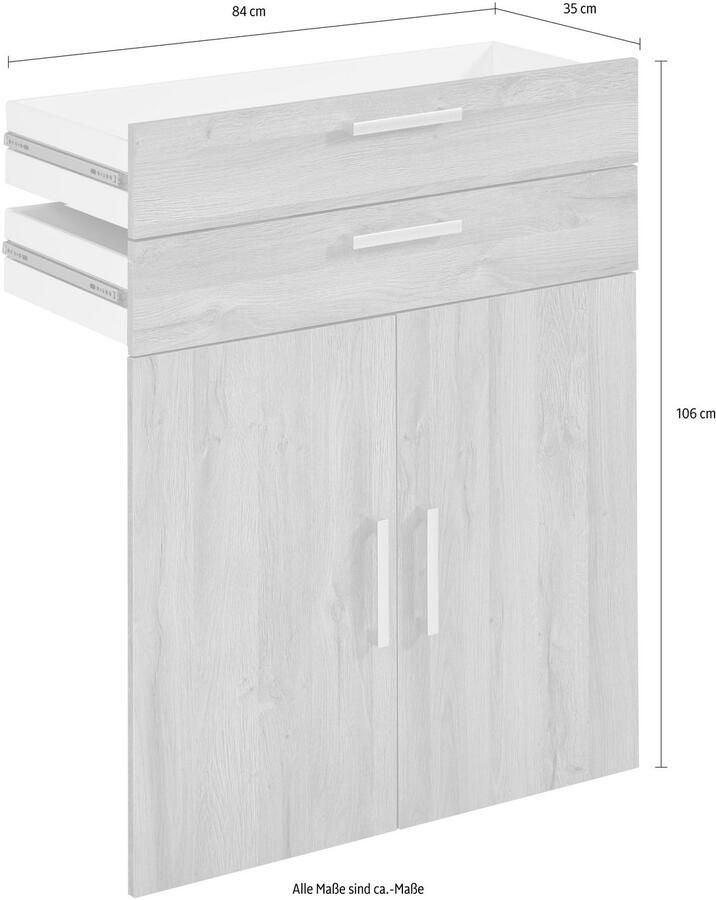 FMD Lade-inzet Calvi SET: Deuren en laden - Foto 3