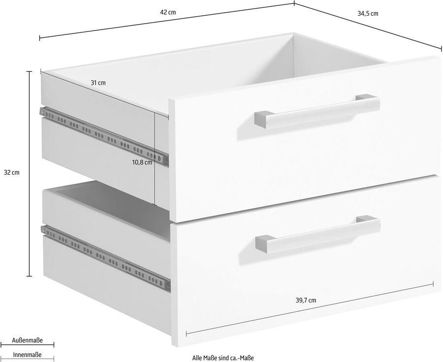 FMD 2 lades Gabi hoogglans wit - Foto 2