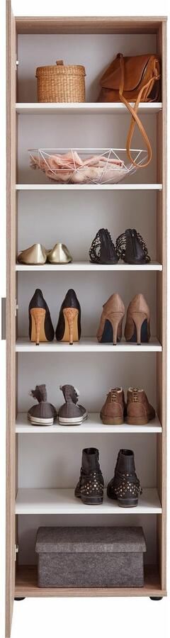 FMD Multifunctionele kast Inca 1 Garderobekast archiefkast breedte 50 cm hoogte 184 cm - Foto 8