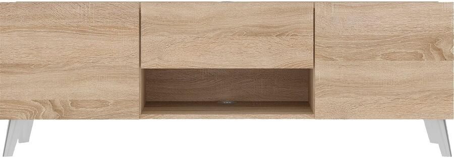 CaliCosy Tv-meubel 2 deuren 1 lade Brighton 2 L140 cm x 46 5 cm - Foto 6