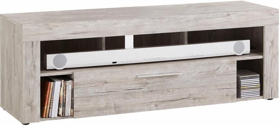 FMD Meuble TV HI-FI 1 Tiroir L150 cm Vibio - Foto 6