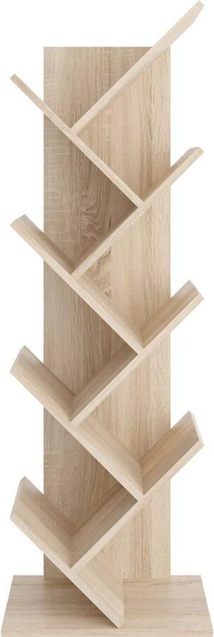 FMD Wandplank Büchen 1 Plank boekenstandaard opbergmogelijkheid 125 cm hoog - Foto 8