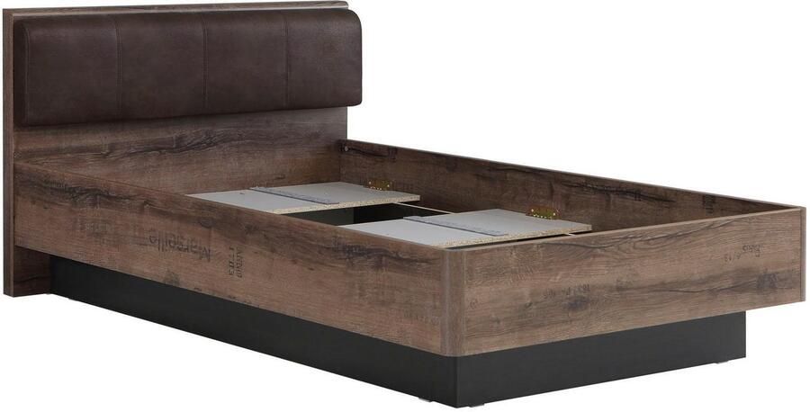 FORTE Bed Jacky met gestoffeerd hoofdbord - Foto 4