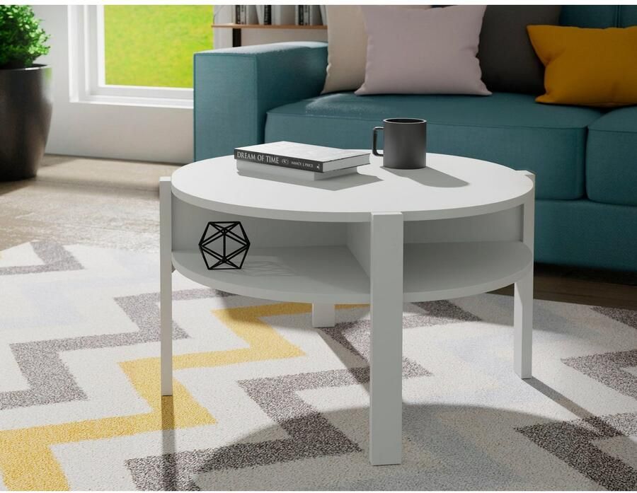 FORTE Bijzettafel Tobago Diameter ca. 74 5 cm