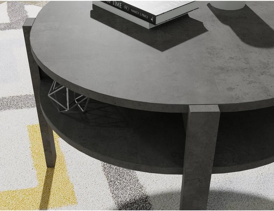 FORTE Bijzettafel Tobago Diameter ca. 74 5 cm - Foto 3