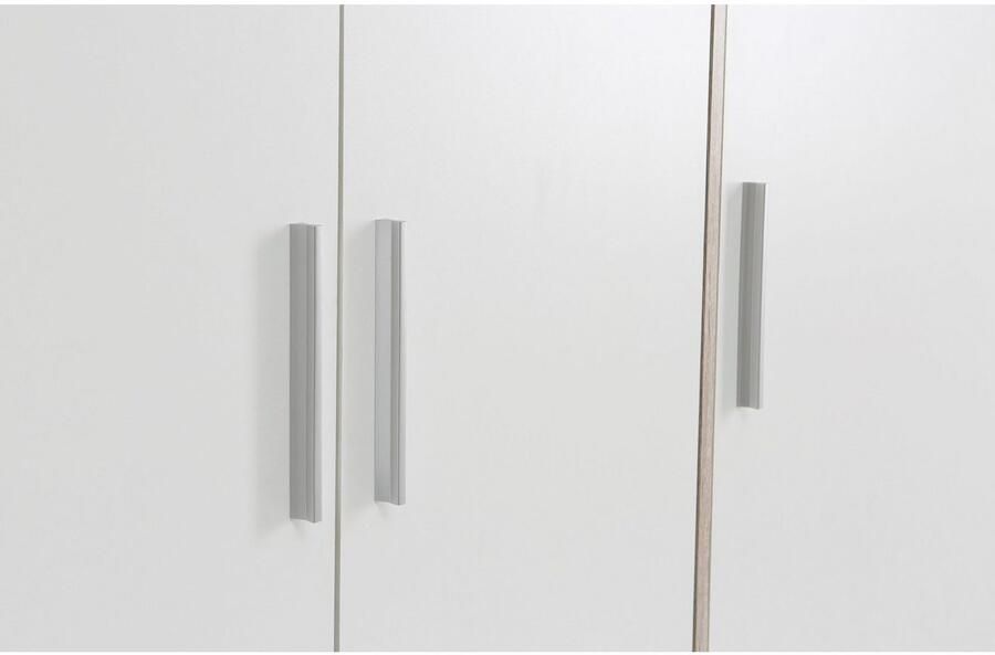 FORTE Kledingkast Jupiter gemaakt in Europa met lades Opbergruimte 2 breedtes 4 kleuren lades variabele legplanken - Foto 9