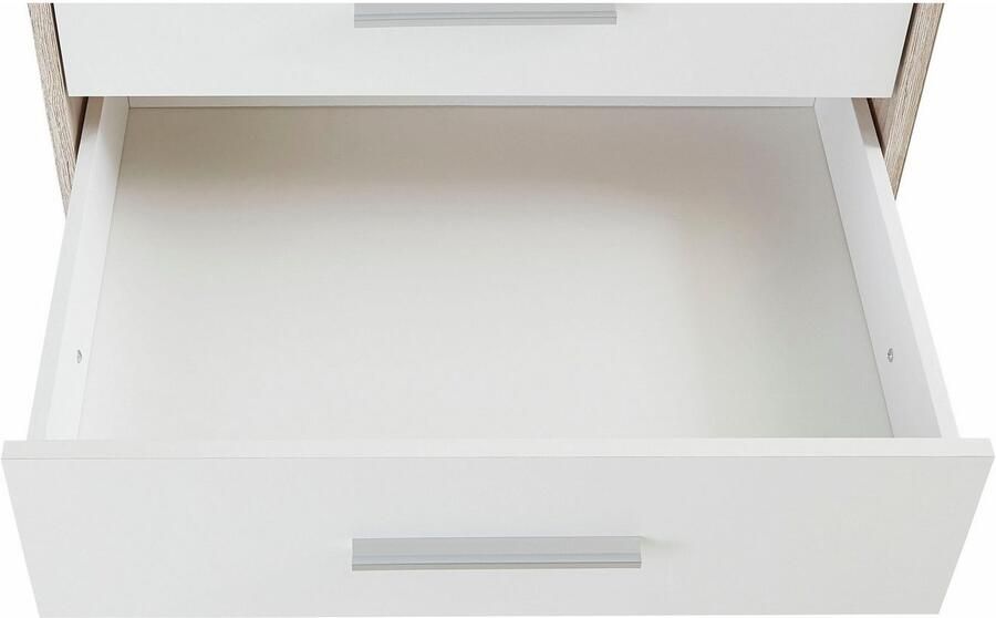 FORTE Kledingkast Jupiter gemaakt in Europa met lades Opbergruimte 2 breedtes 4 kleuren lades variabele legplanken - Foto 10