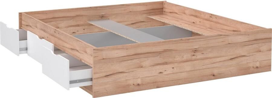 FORTE Ledikant met bergruimte Vankka veel opbergruimte Scandinavisch ontwerp - Foto 8