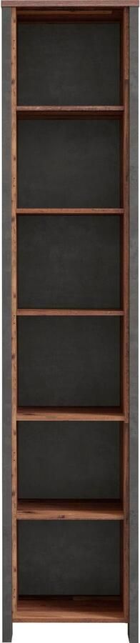 FORTE Ordnerrek Clif Boekenkast in industriële stijl hoogte 220 7 cm - Foto 5