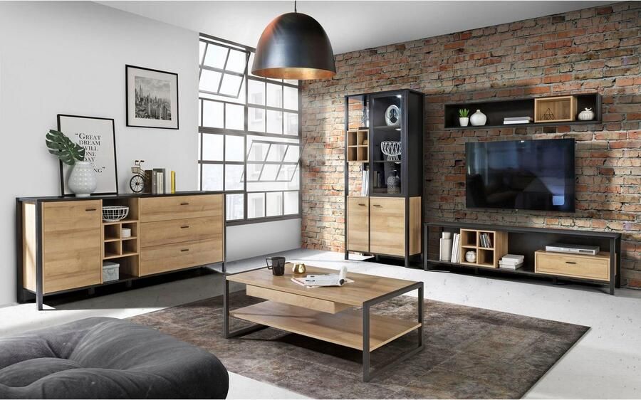 FORTE Salontafel High Rock Breedte ca. 111 cm - Foto 5