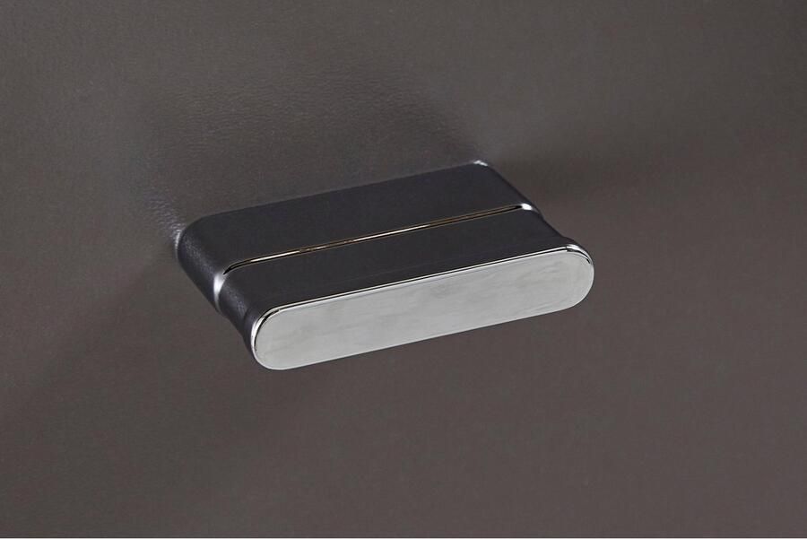 FORTE Tv-meubel Como TV-board LED-verlichting soft close opbergruimte 209 8 59 3 52 cm - Foto 5