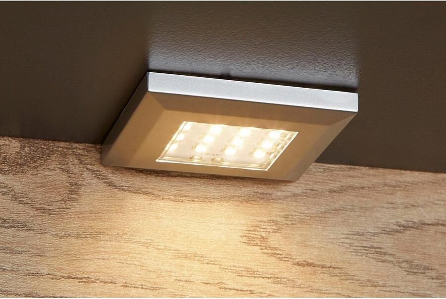 FORTE Tv-meubel Como TV-board LED-verlichting soft close opbergruimte 209 8 59 3 52 cm - Foto 4