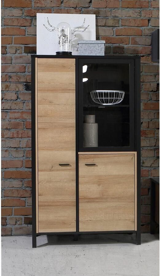 FORTE Vitrinekast High Rock Hoogte ca. 152 cm - Foto 4