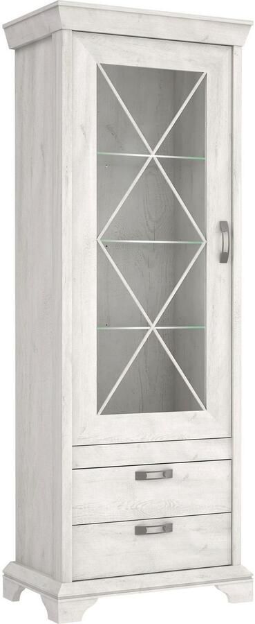 FORTE Vitrinekast Kashmir Breedte 78 cm inclusief ledverlichting - Foto 7