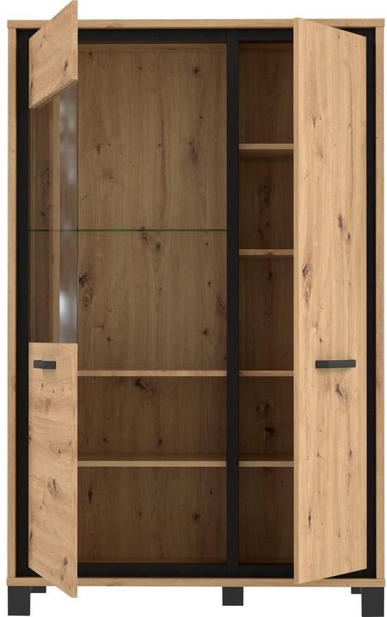 FORTE Vitrinekast Trondheim Hoogte 161 cm - Foto 6
