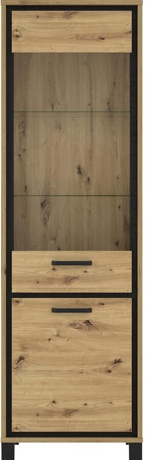 Home24 Staande vitrinekast Egan Red Living - Foto 6