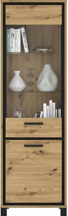 Home24 Staande vitrinekast Egan Red Living - Foto 7