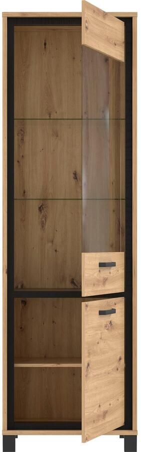 Home24 Staande vitrinekast Egan Red Living - Foto 8