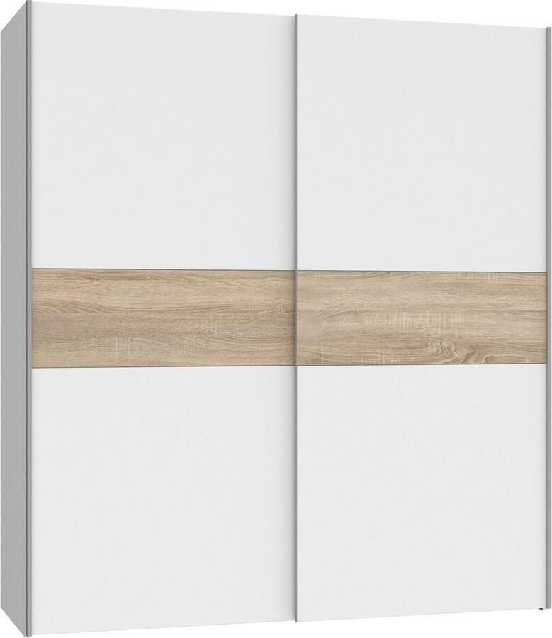 FORTE Zweefdeurkast Longline gemaakt in Europa 2 schuifdeuren modern ontwerp - Foto 6