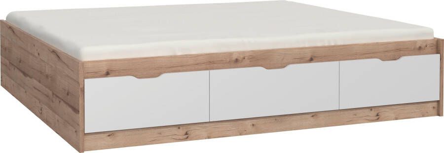FORTE Ledikant met bergruimte Vankka veel opbergruimte Scandinavisch ontwerp - Foto 10