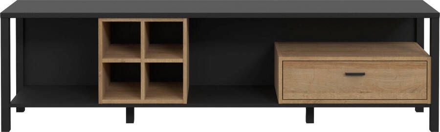 FORTE Tv-meubel High Rock TV-kast TV-bord breedte ca. 181 cm