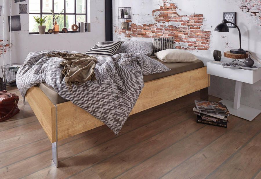 Wimex Bed Level by fresh to go Logeerbed zonder hoofdeinde ideaal onder schuine daken of ramen metalen voeten