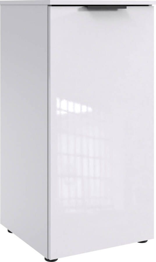 Wimex Kast Level36 D by fresh to go 1-deurs met soft-close functie gelakte voorkant zwarte handgrepen - Foto 5