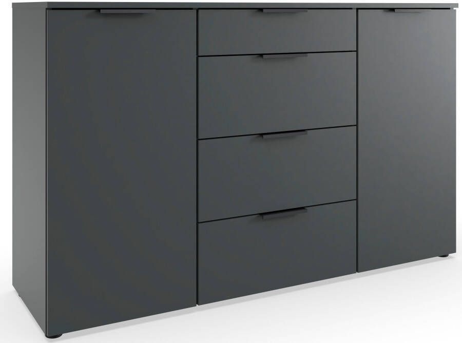 Wimex Kast met laden en deuren Level by fresh to go 2-deurs met 4 laden soft-close functie 135 cm breed 84 cm hoog - Foto 6