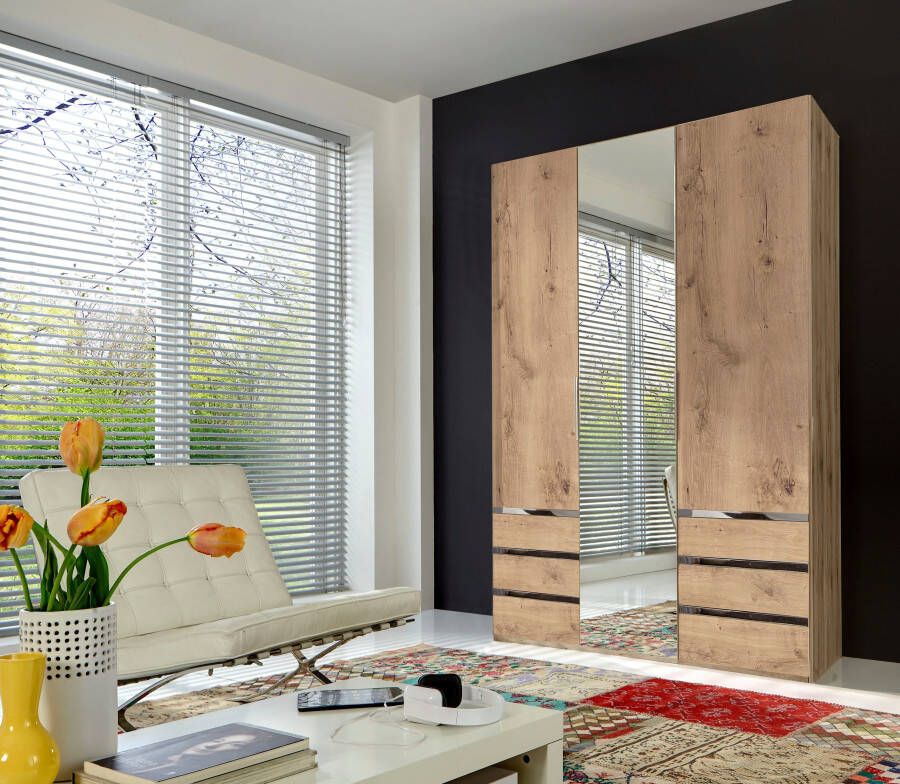 Wimex Kledingkast Level by fresh to go met spiegeldeuren en laden - Foto 3