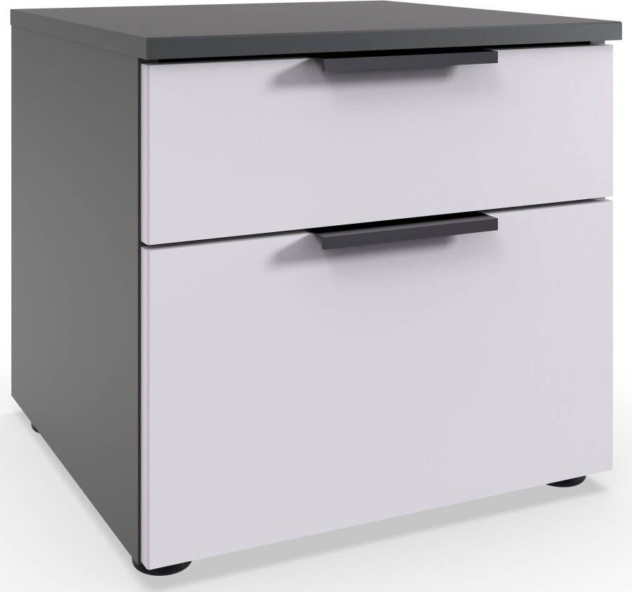 Wimex Nachtkastje Level36 A by fresh to go 2 lades met soft-close functie
