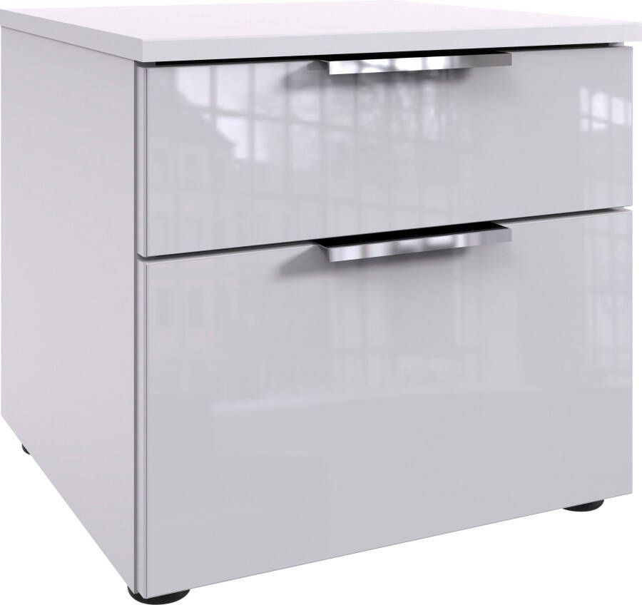 Wimex Nachtkastje Level36 C by fresh to go Nachtkastje met glazen elementen aan de voorkant soft-close functie - Foto 6