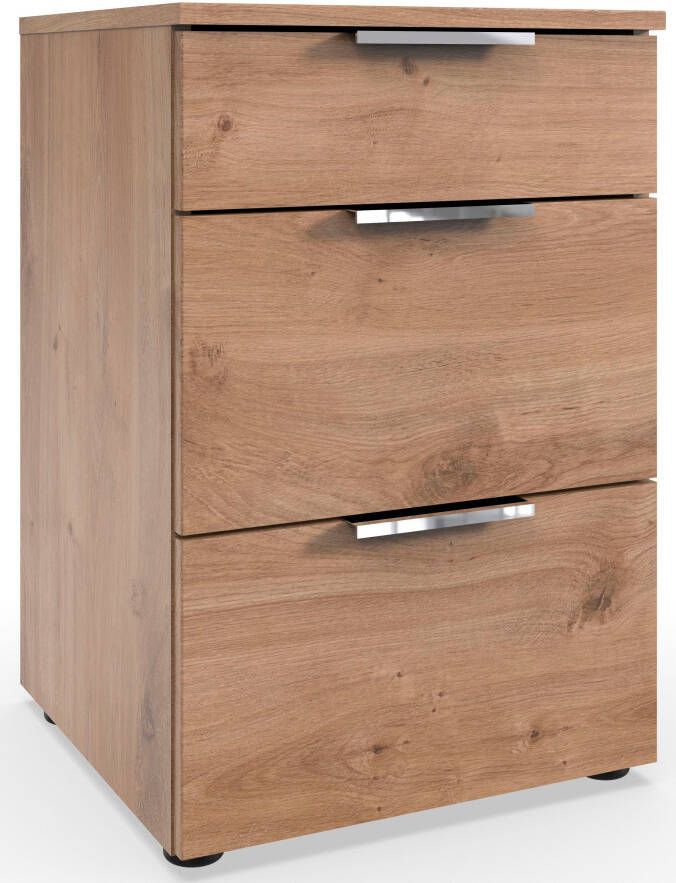 Wimex Nachtkastje Level by fresh to go 3 lades met soft-close functie 41 cm breed 61 cm hoog