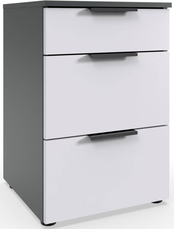 Wimex Nachtkastje Level by fresh to go 3 lades met soft-close functie 41 cm breed 61 cm hoog - Foto 6