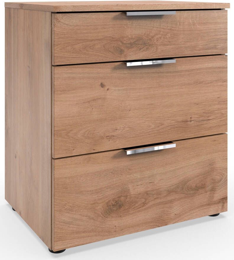 Wimex Nachtkastje Level by fresh to go 3 lades met soft-close functie 54 cm breed 61 cm hoog - Foto 6