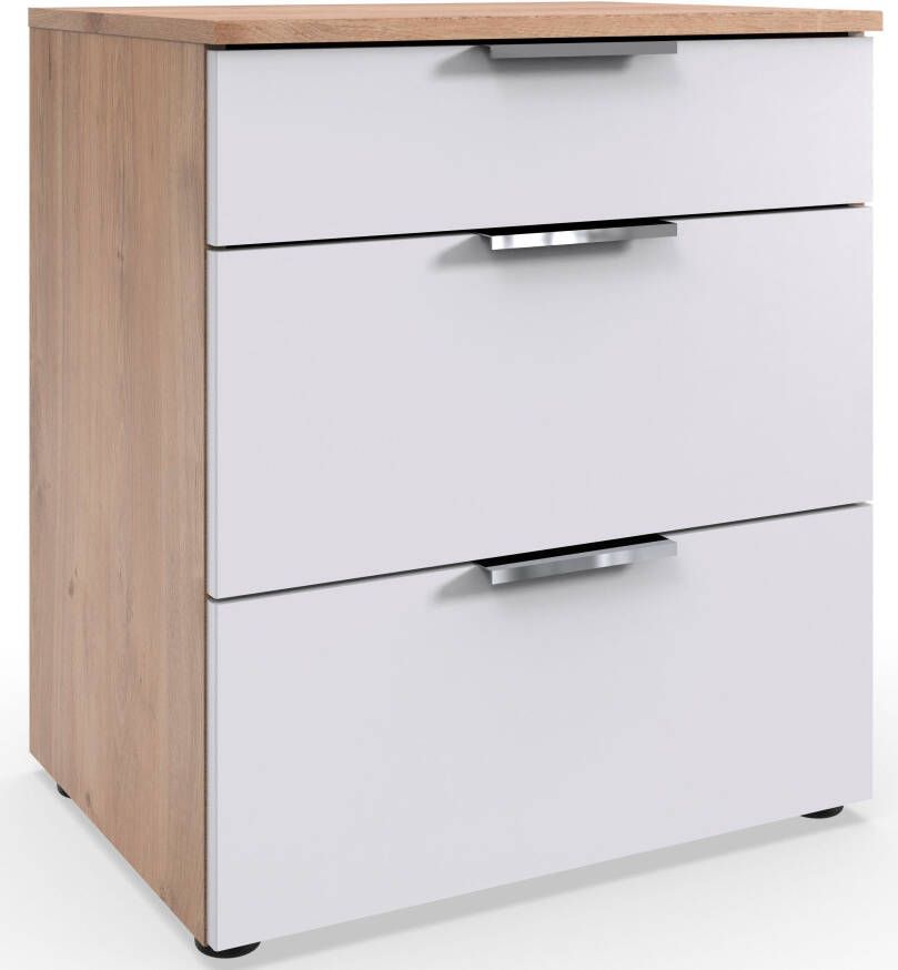 Wimex Nachtkastje Level by fresh to go 3 lades met soft-close functie 54 cm breed 61 cm hoog - Foto 5