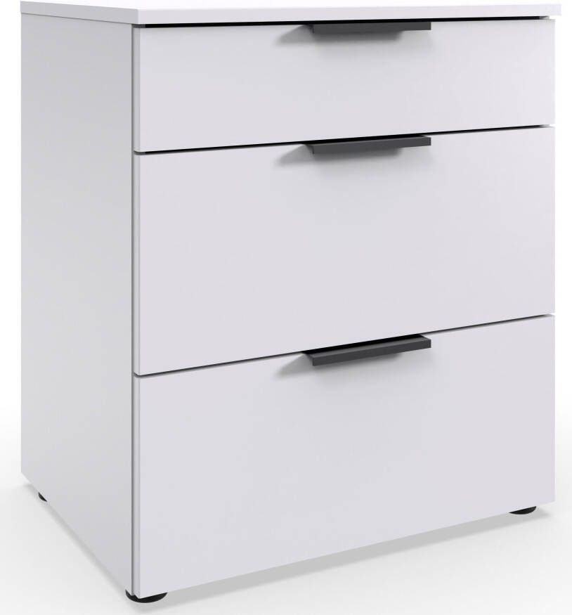 Wimex Nachtkastje Level by fresh to go 3 lades met soft-close functie 54 cm breed 61 cm hoog - Foto 6