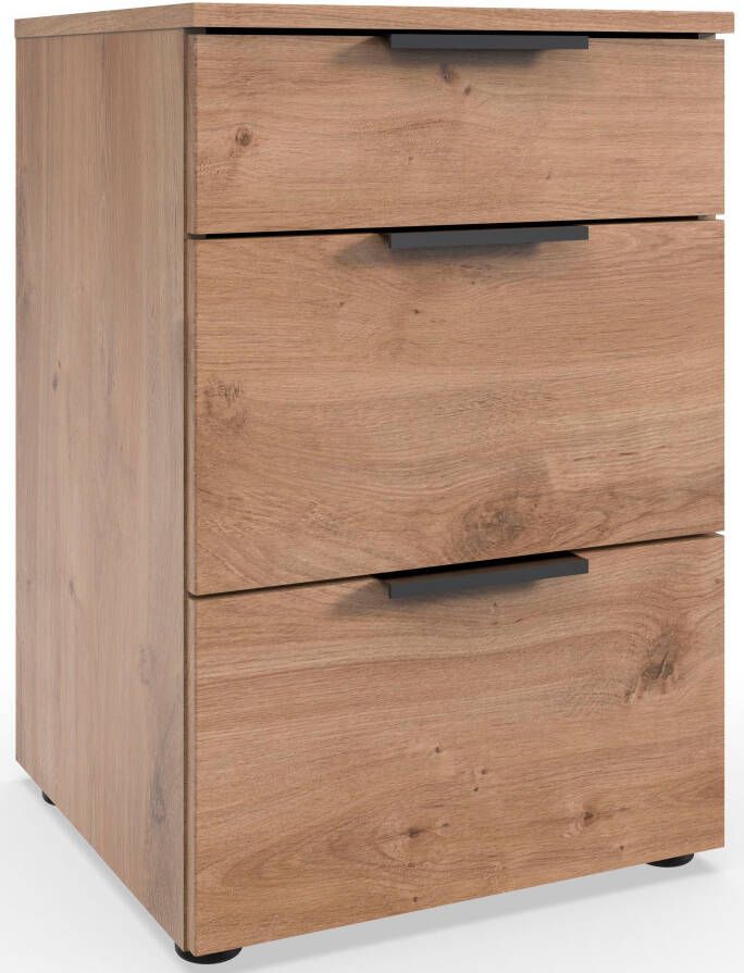 Wimex Nachtkastje Level by fresh to go 3 lades met soft-close functie 41 cm breed 61 cm hoog - Foto 6