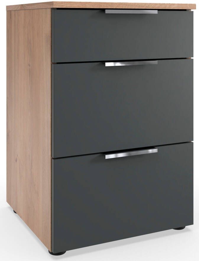Wimex Nachtkastje Level by fresh to go 3 lades met soft-close functie 41 cm breed 61 cm hoog - Foto 6