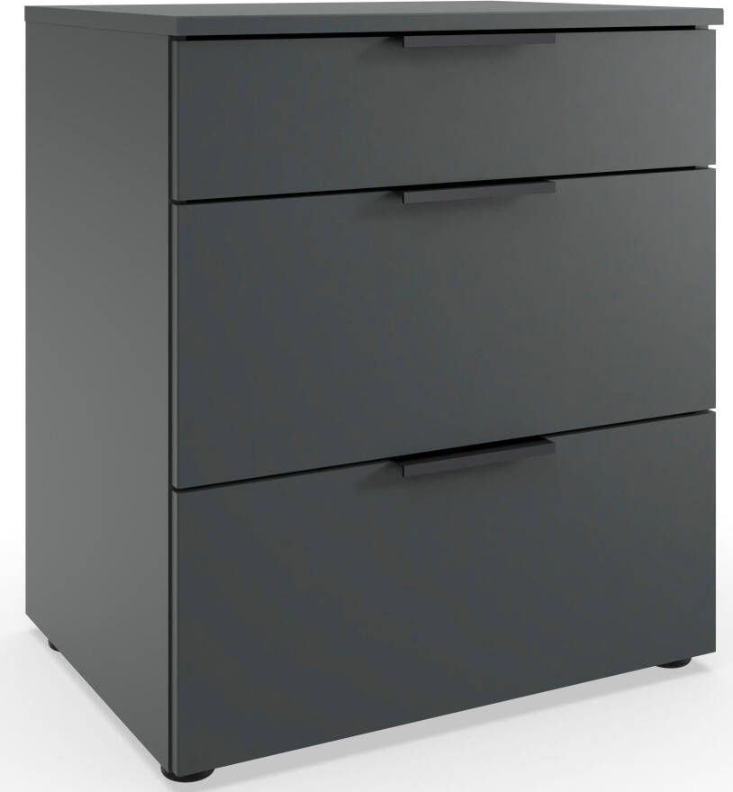 Wimex Nachtkastje Level by fresh to go 3 lades met soft-close functie 54 cm breed 61 cm hoog - Foto 6