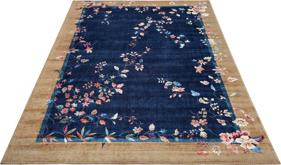 Freundin Home Collection Design-vloerkleed Gloriosa Vintage-design oriënt look gebloemd motief korte pool woonkamer - Foto 2