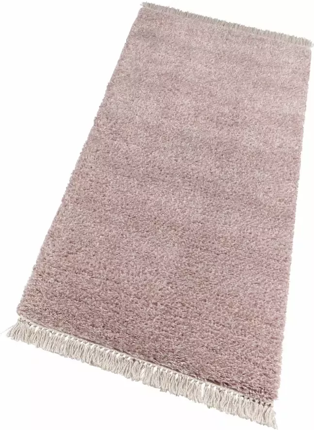 Freundin Home Collection Hoogpolige loper Aloe Zachte pool pastelkleuren met franje robuust gemakkelijk in onderhoud - Foto 2