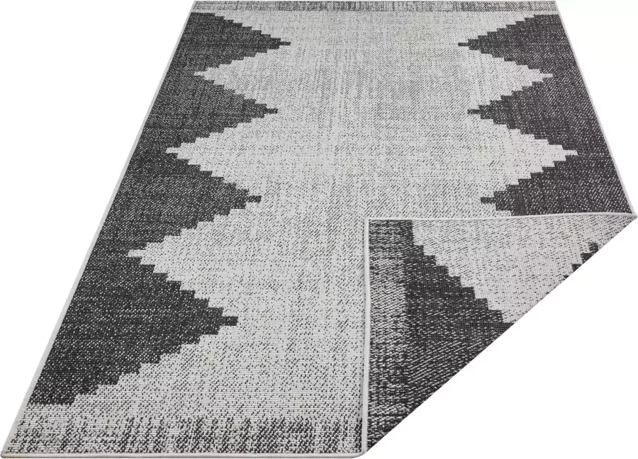 Freundin Home Collection Vloerkleed Diona Geschikt voor binnen en buiten slijtvast en gemakkelijk in onderhoud platweefsel - Foto 1