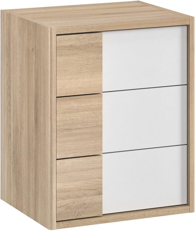 Galipette Babymeubelset Sasha bestaande uit een kledingkast bed plank ladekast bureau & opbergruimte (6-delig) - Foto 5